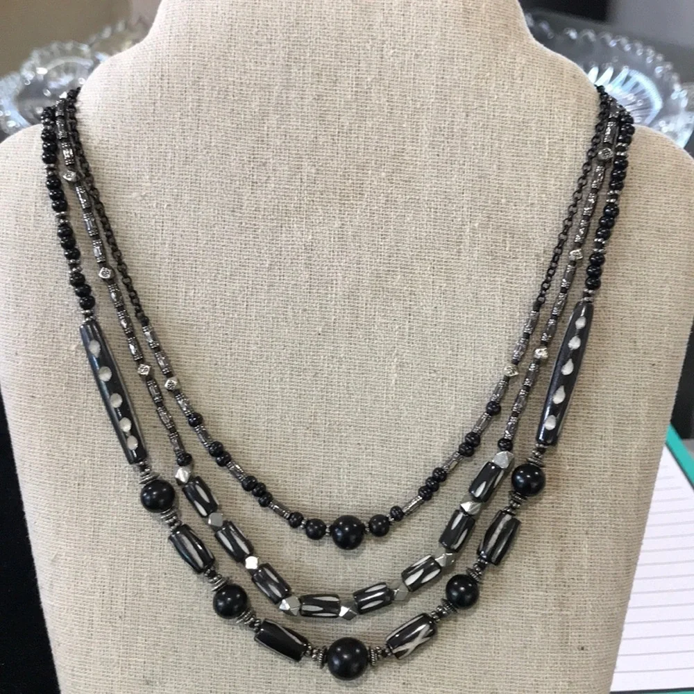 Chan Luu 3 Strand Beaded Necklace - Picture 7 of 7